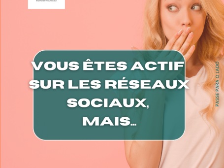 Visuel sur l'importance d'une bonne stratégie sur les réseaux sociaux pour les entrepreneurs.